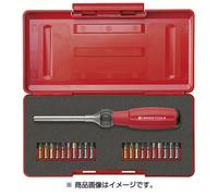 PB Swiss Tools Twister Set di driver a cricchetto set da 21 pezzi 8510R-100SE...