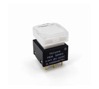 PB26-13M Square 15 * 15mm With LED SPDT Momentary Self-Return PCB Push Button Switch for Video Processor CZAOINCU(Blue LED)