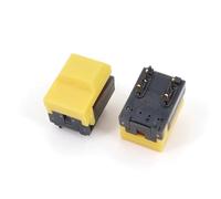 PB86-A0 4Pin Momentary SPDT PCB Mount Square Push Button Tact Switch For Stage Control Equipment 10Pcs(10Pcs Yellow)