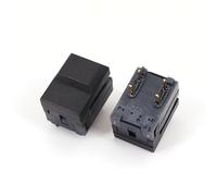 PB86-A0 4Pin Momentary SPDT PCB Mount Square Push Button Tact Switch For Stage Control Equipment 10Pcs(10Pcs Black)