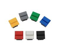 PB86-B0 Large Cap 4Pin Momentary SPDT PCB Mount Square Stage Control Push Button Switch 10Pcs(10Pcs Yellow)