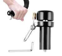 PBAHAUP Campanello Bicicletta 2-in-1, Mini Campanello e Tappo Manubrio, Suono Nitido 80dB ad Alta Visibilità, Adatto a Manubri Standard 22.2mm per Ciclisti Urbani, Bambini e Pendolari
