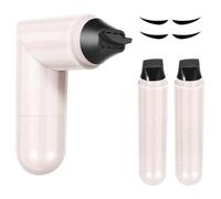 PBAHAUP Cat Eyeliner Timbrato 2 Pezzi, Effetto Occhi da Gatto Impermeabile in Un Solo Gesto, Doppia Testa Rotante con Stencil per Ali Perfette, Lunga Tenuta 24H Senza Sbavature