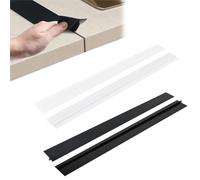 PBAHAUP Nastro Coprigap in Silicone per Cucina, Impermeabile e Antimacchia, Flessibile e Facile da Installare, Protezione Contro Spilli e Sporcizia tra Top Cucina ed Elettrodomestici, 4 Pezzi