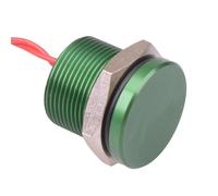 PBAR9AF3000 APEM Momentanea N 19mm Verde Piezo Interruttore Precablato IP68