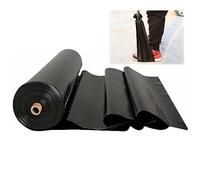 PBDEIOEOE Fodera per laghetti, Rivestimento for laghetto in HDPE 0,12 mm, Nero, Diverse Misure, for laghetto for Pesci(8x15m(26x49ft))