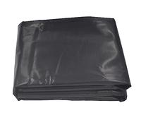 PBDEIOEOE Fodera per laghetti, Rivestimento for laghetto in HDPE Nero, Spessore 0,12 mm, Resistente, Impermeabile, Diverse Misure(12x12m(39x39ft))