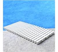 PBDEIOEOE Griglia di drenaggio a sfioro, Griglia di drenaggio for Piscina in plastica ABS Bianca, Diverse Dimensioni(30x2.4x100cm)