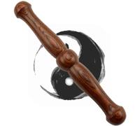 PBDEIOEOE Righello Tai Chi, Bastone Tai Chi, Bastone Tradizionale Cinese in Legno massello 33x4,5 cm for Esercizi di Arti Marziali Tai Chi Qigong(C)