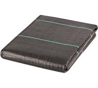PBDEIOEOE Tessuto barriera Anti-Erbacce, Tessuto barriera Contro Le Erbacce Geotessile da Paesaggio Copertura del Terreno Nera(3Ft*6Ft/1 * 2m)