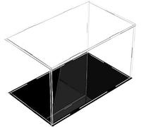 PBDEIOEOE Vetrina in acrilico, Organizzatore, scatola di protezione for modelli da collezione 40x40x30cm 40x40x40cm((LxWxH) 25x25x30cm)