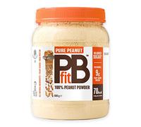PBfit Burro di Arachidi in Polvere - 100% Naturale, Ricco di Proteine, Povero di Grassi - Senza Zuccheri Aggiunti, Senza Glutine, Senza Additivi - Ideale per Ricette Fit - 680 g