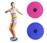 PBFONE Twist Waist Disc, Attrezzatura Sportiva Esercizio aerobico Massaggio del Piede Body Shaping Twist Waist Machine Tavola Girevole Twister Femminile (Rosa)