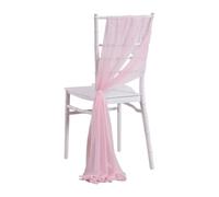 PBHGMGEBLV 20 Pezzi 20x275 cm Fasce for sedie, navata, Decorazioni for Matrimoni, Retro, Tende in Tessuto for Doccia, Feste, chiese(Pink,50pcs20*275cm)