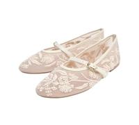 PBHGMGEBLV Fashion Breathable Mesh Women Ballet Flats Spring Summer Comfort Soft Soles Mary Janes(40EU)
