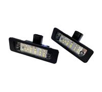 PBHOVIITG 2pcs bianco brillante numero luce targa for Ford Mustang 2010-2014 for Focus for Taurus for Flex for Fusion for Mercury for Sable 2008 for Milano