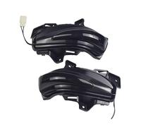PBHOVIITG 2pcs Dinamica Indicatore di Direzione Luce Lampeggiante Acqua Specchietto Laterale for Lexus ES240 IS300C IS250 LS460 LS460L 2010-2012