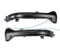 PBHOVIITG 2Pcs Dinamico Indicatore di Direzione Luce Laterale Specchietto retrovisore for 5 6 7 8 3 Serie G38 G30 G31 G11 G12 G14 G15 G20 M5(Blue-yellow)