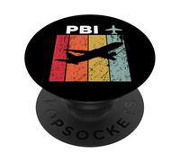 PBI West Palm Beach Aeroporto PopSockets PopGrip Adesivo