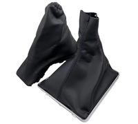 Pbqenxb Per Opel Per ASTRA H Pomello Cambio Leva Cuffia Impugnature Freno Mano Antiscivolo Auto Copertura Custodia Collare Universale Auto Gear Testa Pomello(Combo)