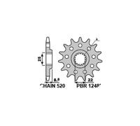 PBR 1248F PIGNONE TRASMISSIONE FORATO Z 14 P. 520 KTM 520 EXC ENDURO RACING 2000