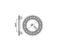 PBR 1507 CORONA ERGAL ARGENTO Z 58 P. 428 BETAMOTOR 125 TR 33/34/35 1987