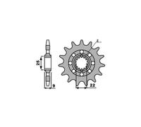 PBR 2129 PIGNONE TRASMISSIONE Z 15 P. 525 BENELLI 1130 CENTURY RACER LTD 2011