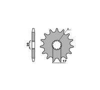 PBR 2139 PIGNONE TRASMISSIONE DENTI 10 PASSO 520 BETA 270 REV3 2008