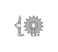 PBR 2240 PIGNONE TRASMISSIONE DENTI 11 PASSO 415 KTM 50 SX 2012