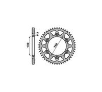 PBR 270 CORONA TRASMISSIONE ERGAL NERO DENTI 39 PASSO 520 GILERA 600 RC-R 1993