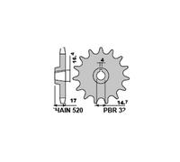 PBR 325 PIGNONE TRASMISSIONE DENTI 12 PASSO 520 MONTESA COTA 247/ 248