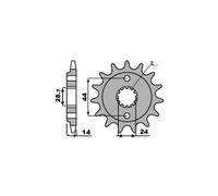 PBR 348 PIGNONE TRASMISSIONE Z 16 P. 525 HONDA 750 XRV AFRICA TWIN (RD04) 1991