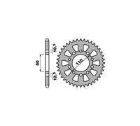 PBR 4347 CORONA TRASMISSIONE ERGAL ARGENTO Z 43 P. 520 TRIUMPH 865 AMERICA 2017
