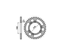 PBR 4371 CORONA TRASMISSIONE ERGAL ARGENTO Z 42 PASSO 520 BETAMOTOR 250 ALP 1998