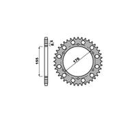 PBR 4392 CORONA TRASMISSIONE ACCIAIO DENTI 42 PASSO 530 TRIUMPH 955 DAYTONA 2000