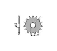 PBR 531 PIGNONE TRASMISSIONE Z 10 P. 415 GARELLI 50 TEAM MATIC / BIMATIC 1988