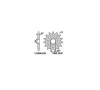 PBR 565F PIGNONE TRASMISSIONE FORATO DENTI 15 PASSO 520 KAWASAKI W800 2016