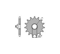 PBR 577 PIGNONE TRASMISSIONE DENTI 13 PASSO 428 YAMAHA 200 DT-R (3ET) 1989