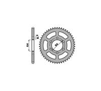 PBR 809 CORONA TRASMISSIONE FERRO DENTI 42 PASSO 428 SUZUKI 100 RM 1976