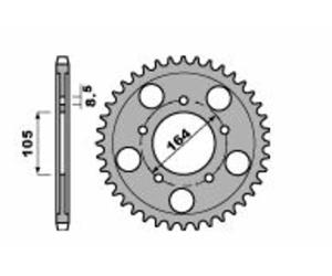 PBR Corona Acciaio C45 Standard 4557 - 525