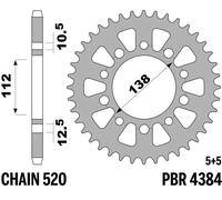 PBR Corona Acciaio Standard - 520