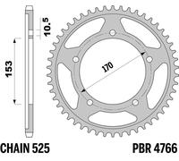 PBR Corona Acciaio Standard - 525, nero