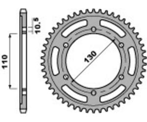 PBR Corona Alluminio Ultraleggera 4385 - 525