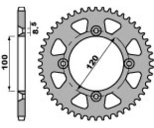 PBR Corona Alluminio Ultraleggera 798 - 428