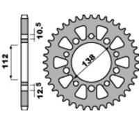 PBR Corona standard in acciaio 4384 - 520