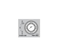 PBR Corona standard in acciaio 4402 - 420