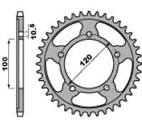 PBR Corona Ultraleggera in Alluminio Anodizzato Duro 4447 - 525