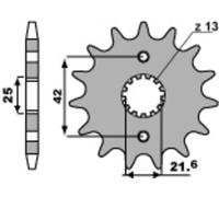 PBR Pignone in acciaio standard 513 - 530