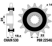 PBR Pignone Standard Acciaio 2254G - 530