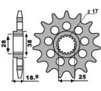 PBR Pignone standard in acciaio 2078 - 525